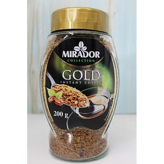 Кава розчинна Mirador Gold 200гр