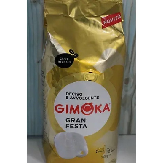 Кава зернова Gimoka Gran Festa 1кг Італія Кава зернова Gimoka Gran Festa 1кг Італія