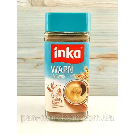 Злаковий напій з кальцієм та вітамінами Inka Wapn 100г Польща