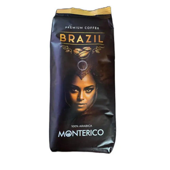 Кофе зерновой Monterico Brazil 1 кг Испания