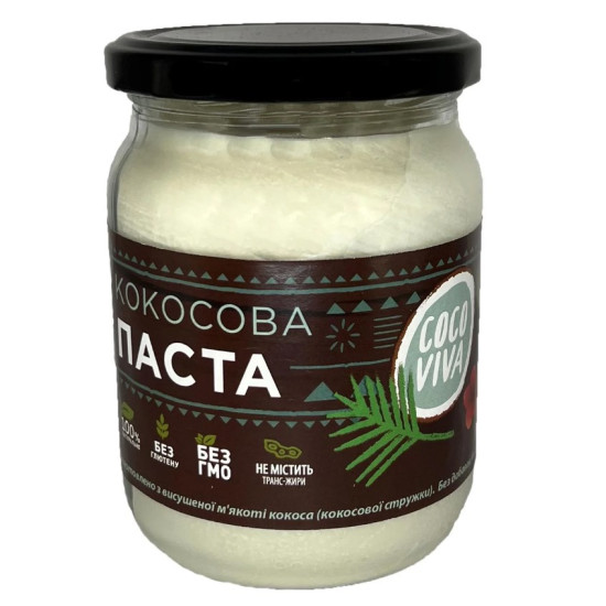 Кокосова паста, Манна, Coco Viva, 500г 