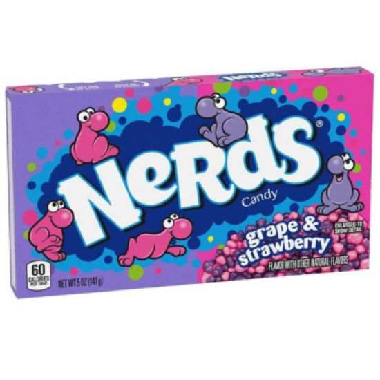 Nerds Grape & Strawberry виноград і полуниця 141 г.