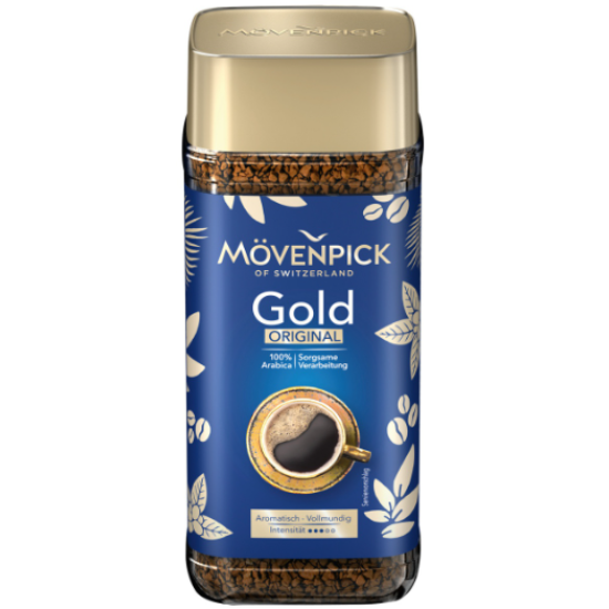 Movenpick Instant coffee GOLD Original розчинна кава 200g Movenpick Instant coffee GOLD Original розчинна кава 200g