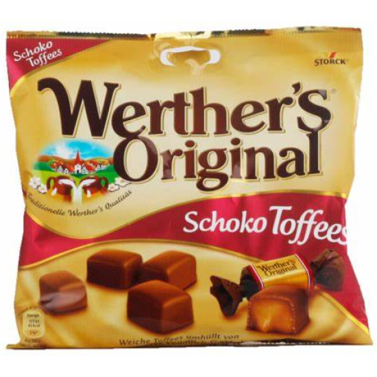 Werthers Original Schoko Toffees Шоколад з карамеллю 180g