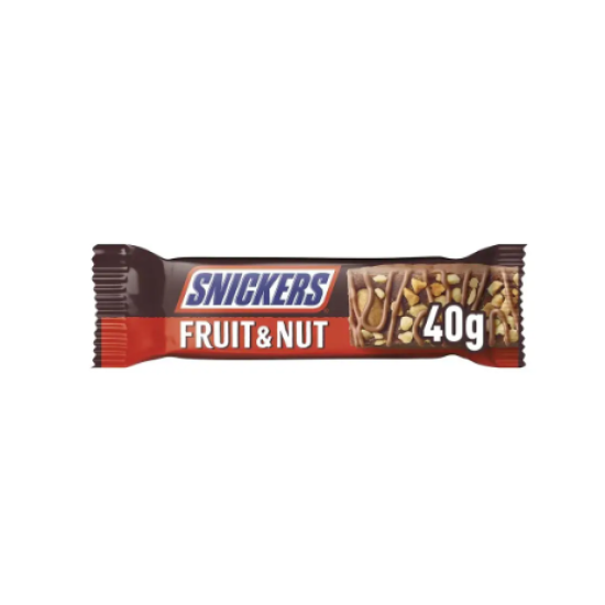 Snickers Triple Treat Fruit & Nut Chocolate Bars 40g