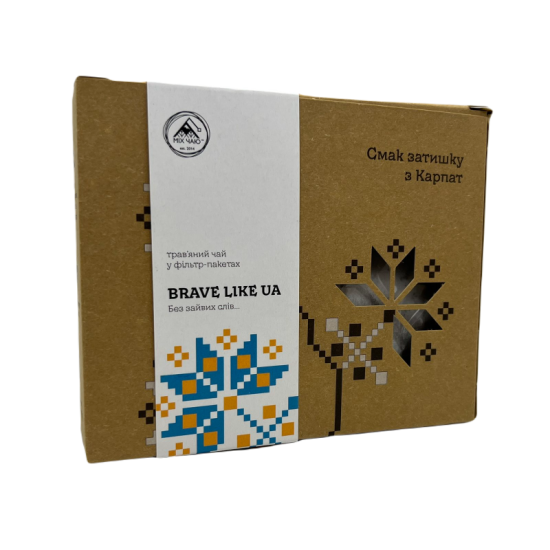 Трав'яний чай Карпат у фільтр пакетиках Brave Like UA 30п Трав'яний чай Карпат у фільтр пакетиках Brave Like UA 30п