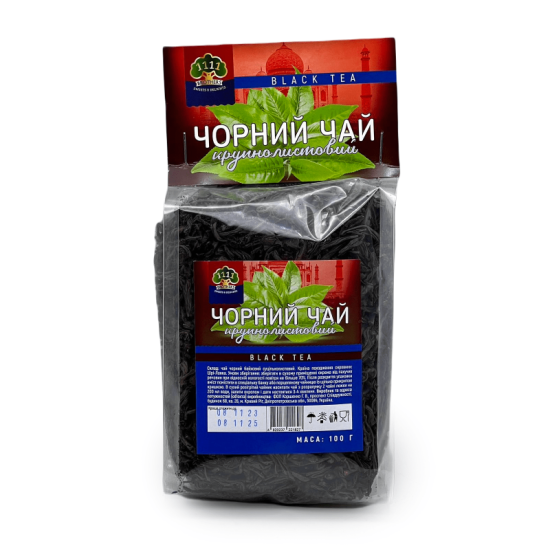 Чорний чай крупнолистовий 1111 brothers, 100г Чорний чай крупнолистовий 1111 brothers, 100г