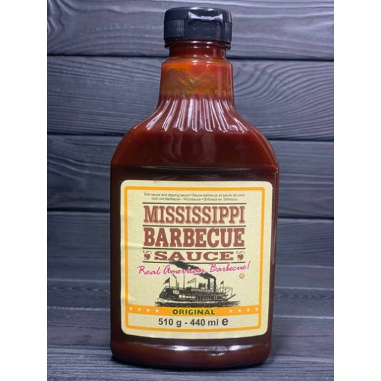  Соус Mississippi Barbecue Sauce Original 440 мл