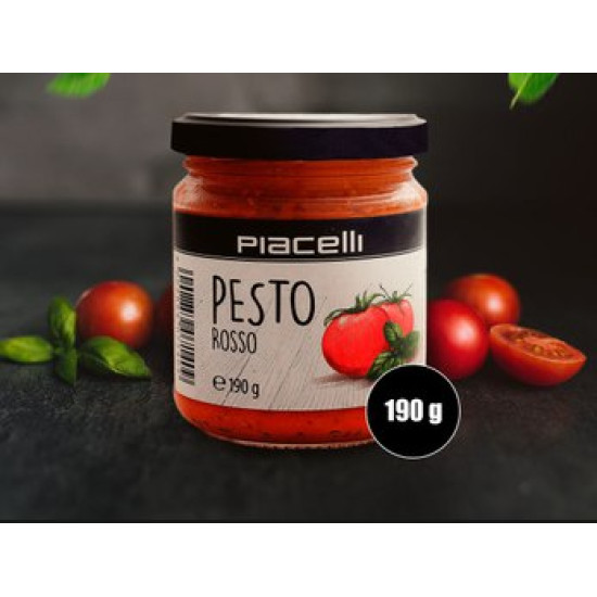Соус песто Piacelli червоний із томатами 190г