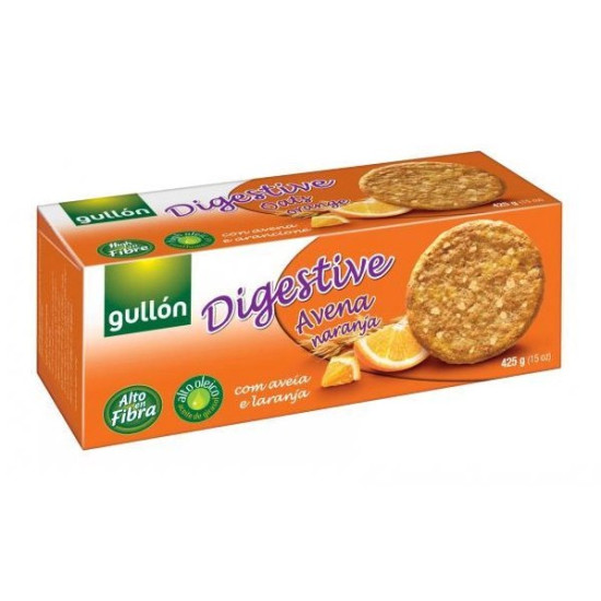 Печиво Gullon Digestive Oats Orange - з апельсином 425 г