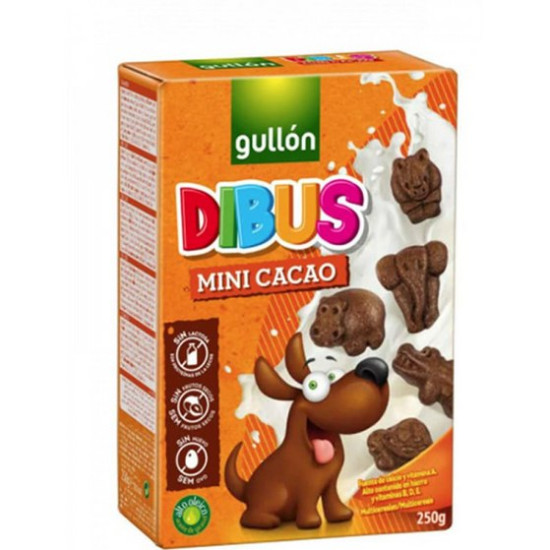 Печиво GULLON, Dibus Mini Cacoa 250 г