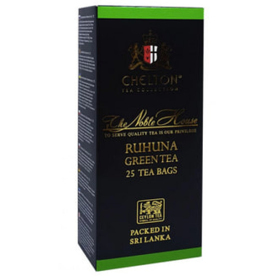 Чай Chelton Ruhuna Green Tea 25 пакетиків Чай Chelton Ruhuna Green Tea 25 пакетиків