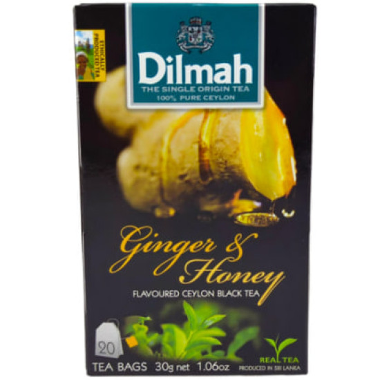 Чай Dilmah Ginger & Honey Імбир і мед 20 пак