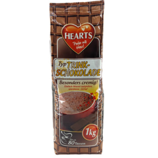 Капучіно горячий шоколад Hearts - Trink Schokolade 1 кг
