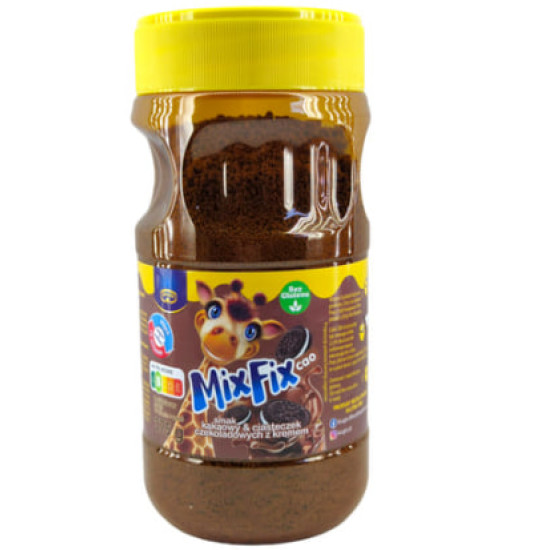 Какао з вітамінами та кальцієм Kruger Mix-Fix зі смаком печива 375 г