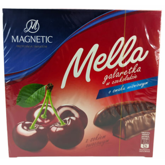 Цукерки Magnetic Mella Мармелад у шоколаді - Вишня 190 г