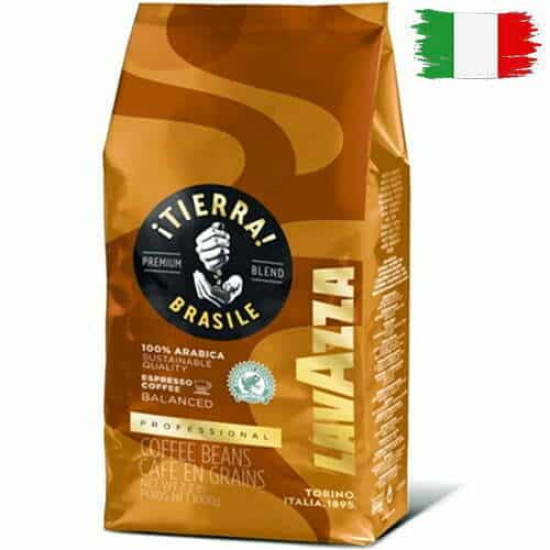Кава зернова Lavazza Tierra Brazil 1 кг (100% арабіка)