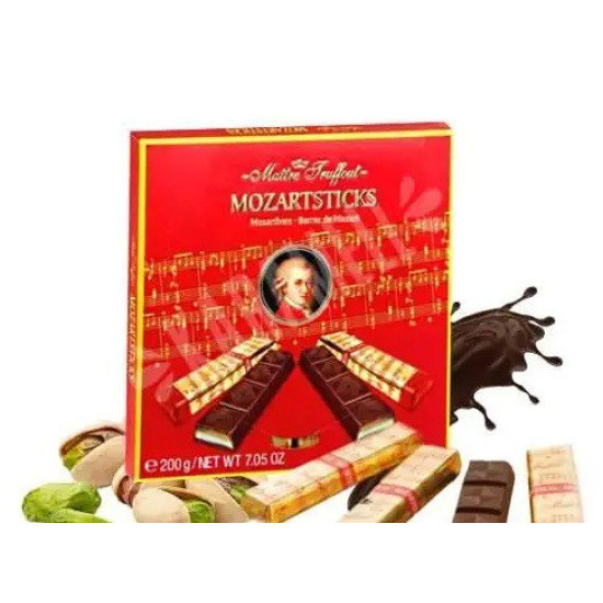 Шоколад темний Mozartsticks Maitre Truffout Австрія 200 г 