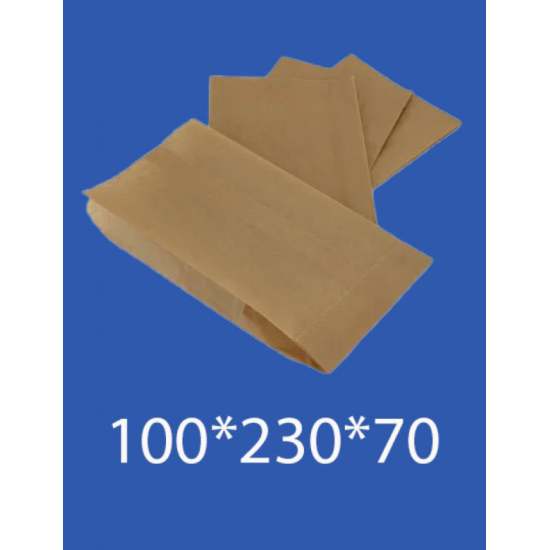 Паперовий Пакет Крафт "Саше" 100*230*70 100шт. в упаковці