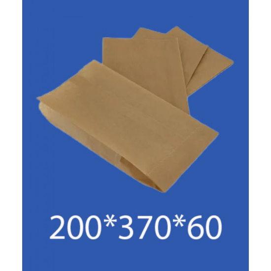 Паперовий Пакет Крафт "Саше" 200*370*60 100шт. в упаковці