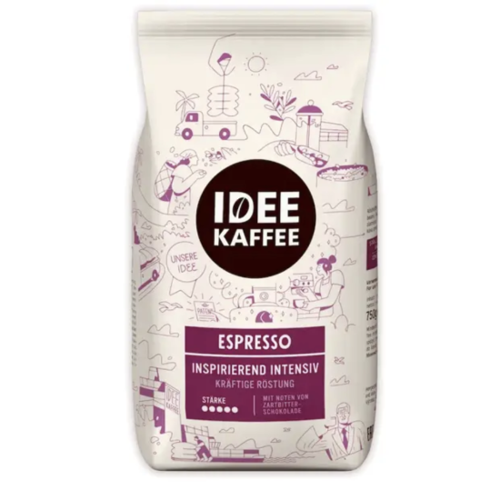 Кава в зернах IDEE espresso 750 г