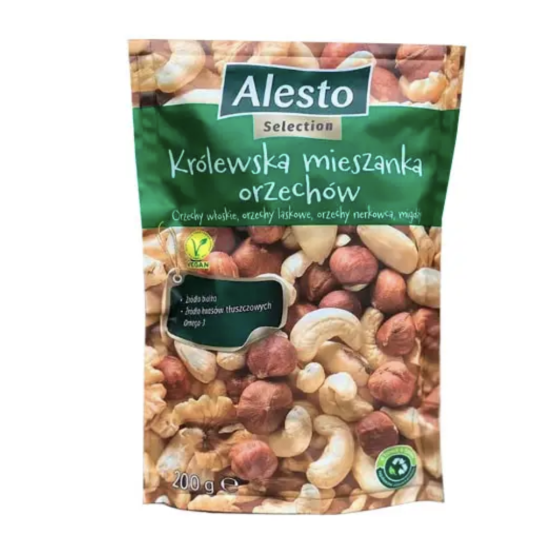 Alesto Mixed Nuts Мікс горіхів - фундук, волоський, кешью 200 г