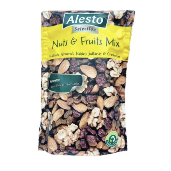 Горіхи та сухофрукти мікс Alesto Nuts & Fruits mix 200 г