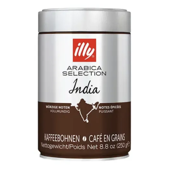 Кофе в зернах illy India 250 г