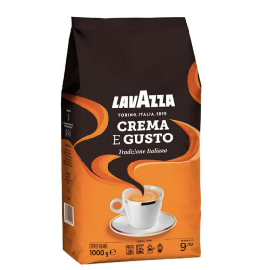 Кава Lavazza Crema e Gusto Tradizione Italiana в зернах 1 кг