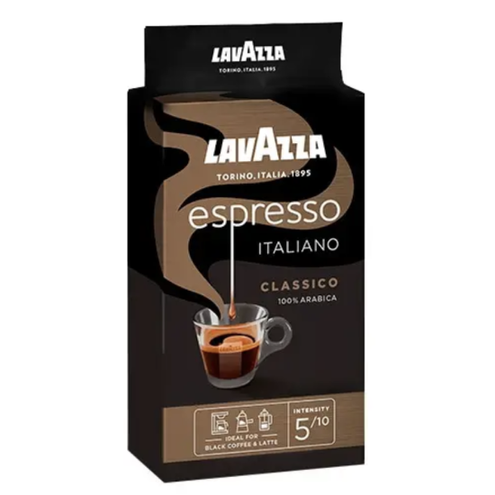 Кава Lavazza Espresso Italiano Classico мелена 250 г Кава Lavazza Espresso Italiano Classico мелена 250 г
