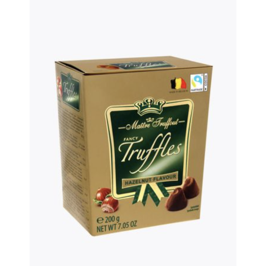 Конфеты Maitre Truffout Hazelnut Трюфель Ореховый 200 г