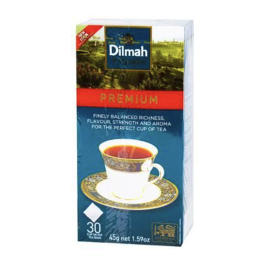 Чорний чай Dilmah у пакетиках 20 шт