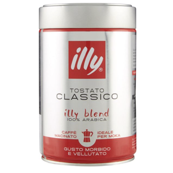 Кава Illy Сlassico Moka мелена 250 г