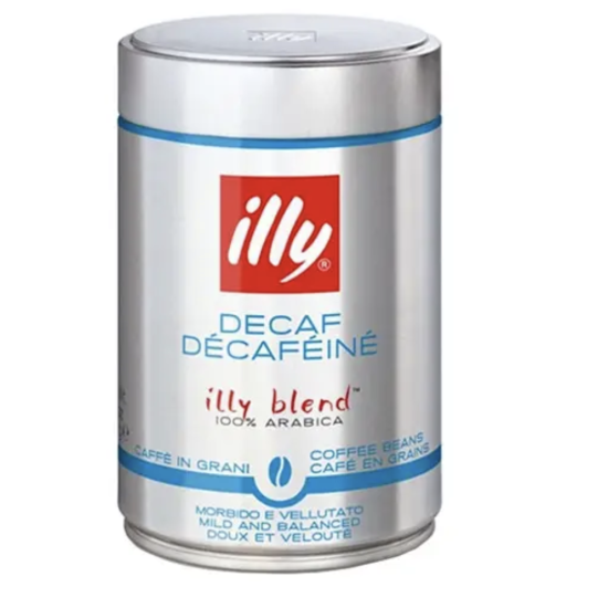 Кава без кофеїну Illy Caffe Decaffeinato мелена 250 г