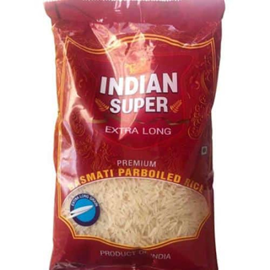 Рис індійський басматі пропарений Indian Super 1 кг