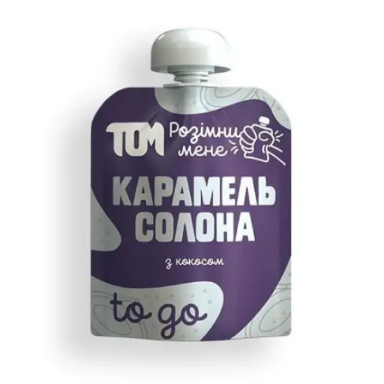 Карамель соленая ТМ Олія ТОМ с кокосовой стружкой и сливками 64 г