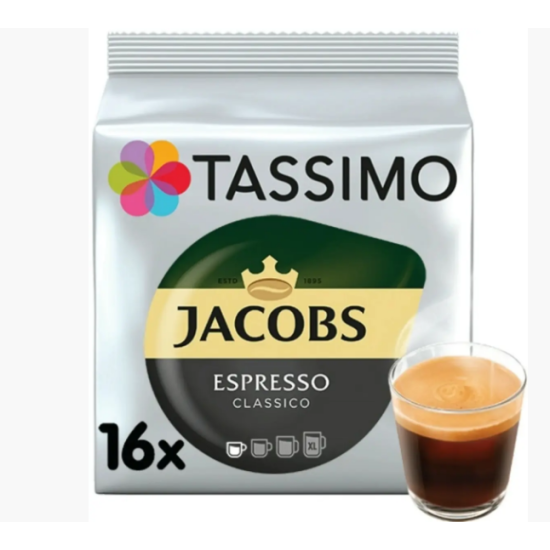 Кава в капсулах Tassimo Jacobs Espresso 16 шт