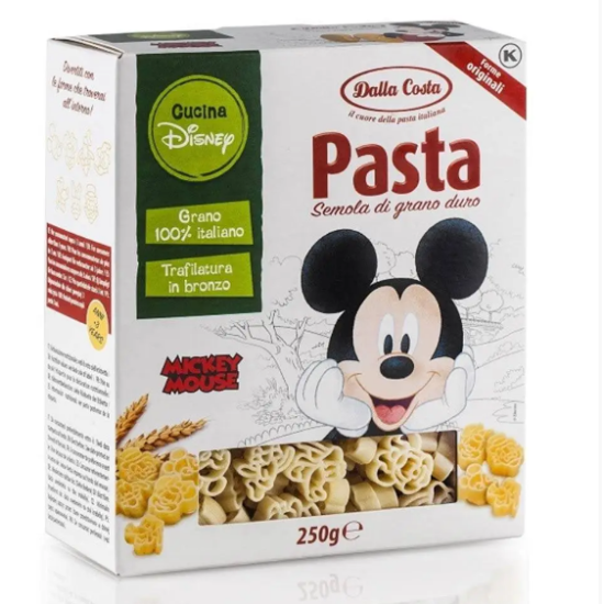 Макарони дитячі DALLA COSTA Disney Mickey з томатом і шпинатом 250 г