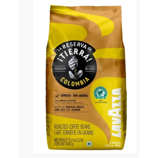 Оригінал! Lavazza Tierra Colombia (Lavazza Tierra Columbia) кава у зернах, 1кг