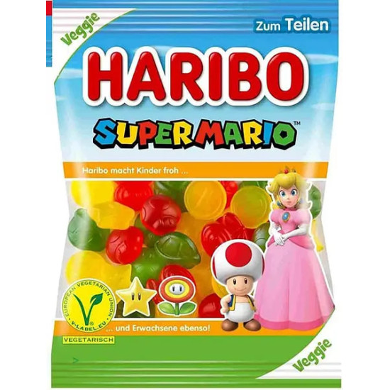 Желейні цукерки Haribo Super Mario 175г Німеччина