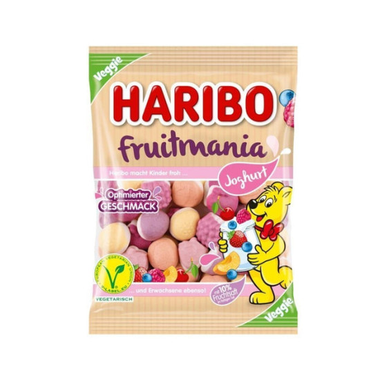 Желейні цукерки Haribo Fruitmania Jogurt Німеччина 160г