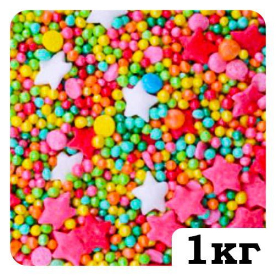 Посипка 1кг Фейерверк №4 Добрик Посипка 1кг Фейерверк №4 Добрик