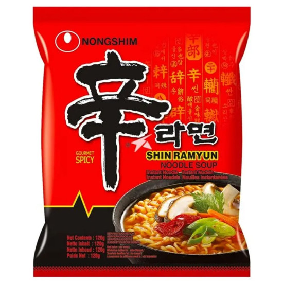 Локшина Рамьон швидкого приготування Nongshim 120г