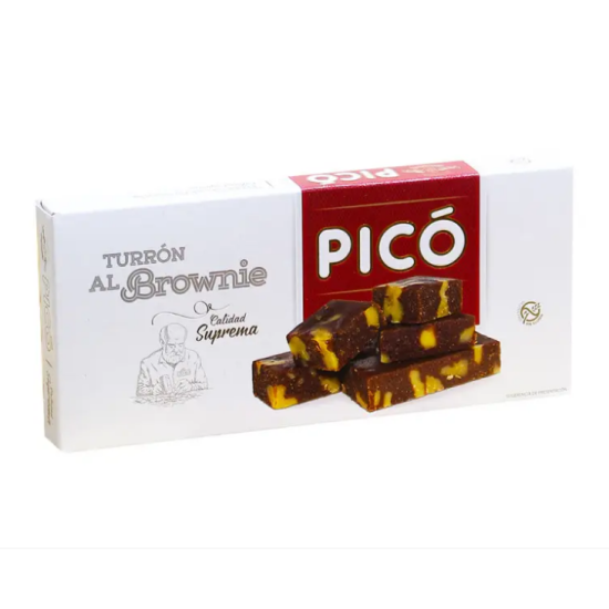 Туррон Марципановая нуга с Брауни БЕЗ ГЛЮТЕНА Turron al Brownie PICO 200 г Испания