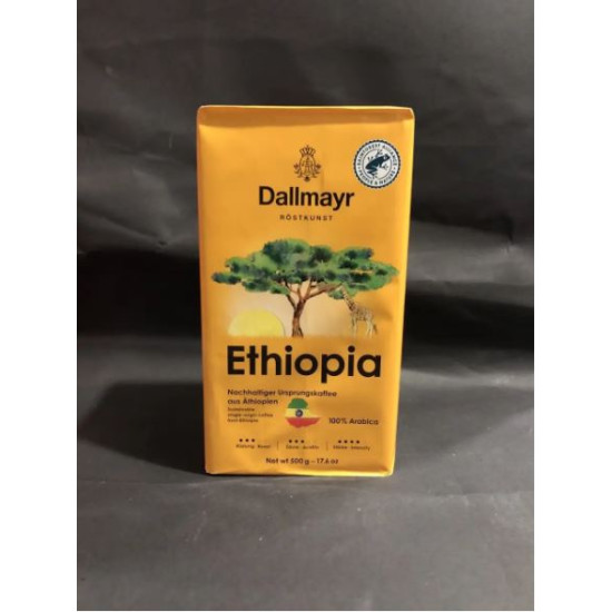 Кава Dallmayr Ethiopia мелена 500г Німеччина