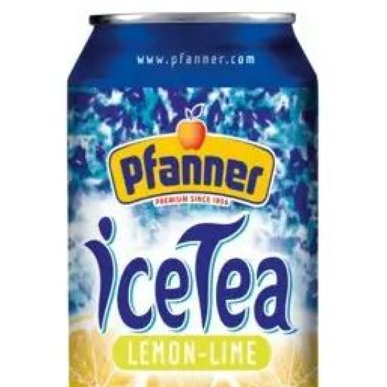 Чай холодный Pfanner IceTea Lemon-Lime Лимон и Лайм 330 мл