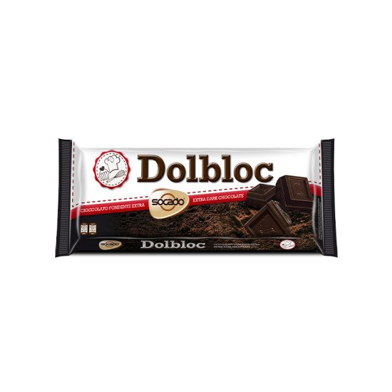 Шоколад Екстра Чорний Сокадо Dolbloc Socado Extra Dark 500 г Італія Шоколад Екстра Чорний Сокадо Dolbloc Socado Extra Dark 500 г Італія