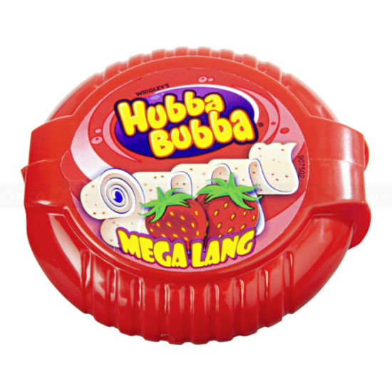 Жувальна Гумка Полуничний Смак Wrigley's Hubba Bubba Mega Long 56 г Німеччина Жувальна Гумка Полуничний Смак Wrigley's Hubba Bubba Mega Long 56 г Німеччина