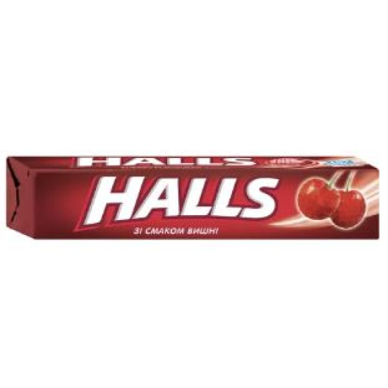 Сосательные леденцы Halls Вишня