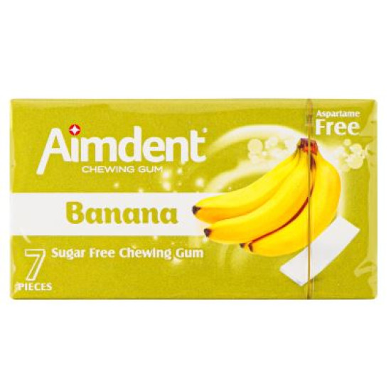 Жевательная резинка Banana (банан) Aimdent